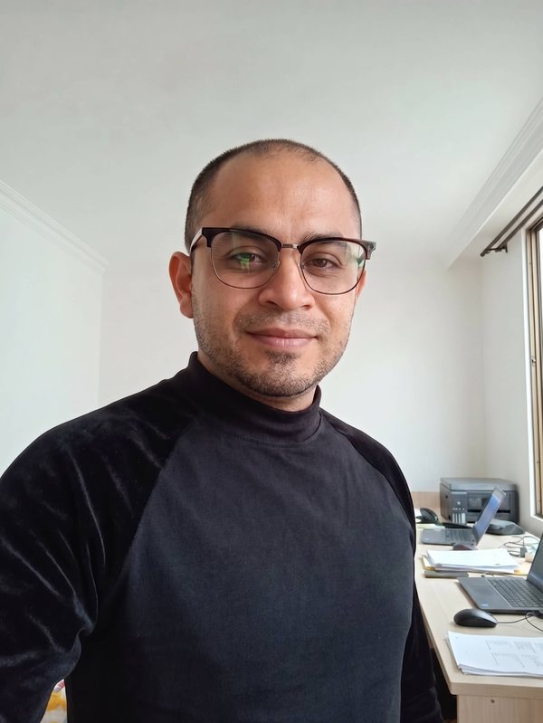 Alexander González, systems architect, in Bogotá